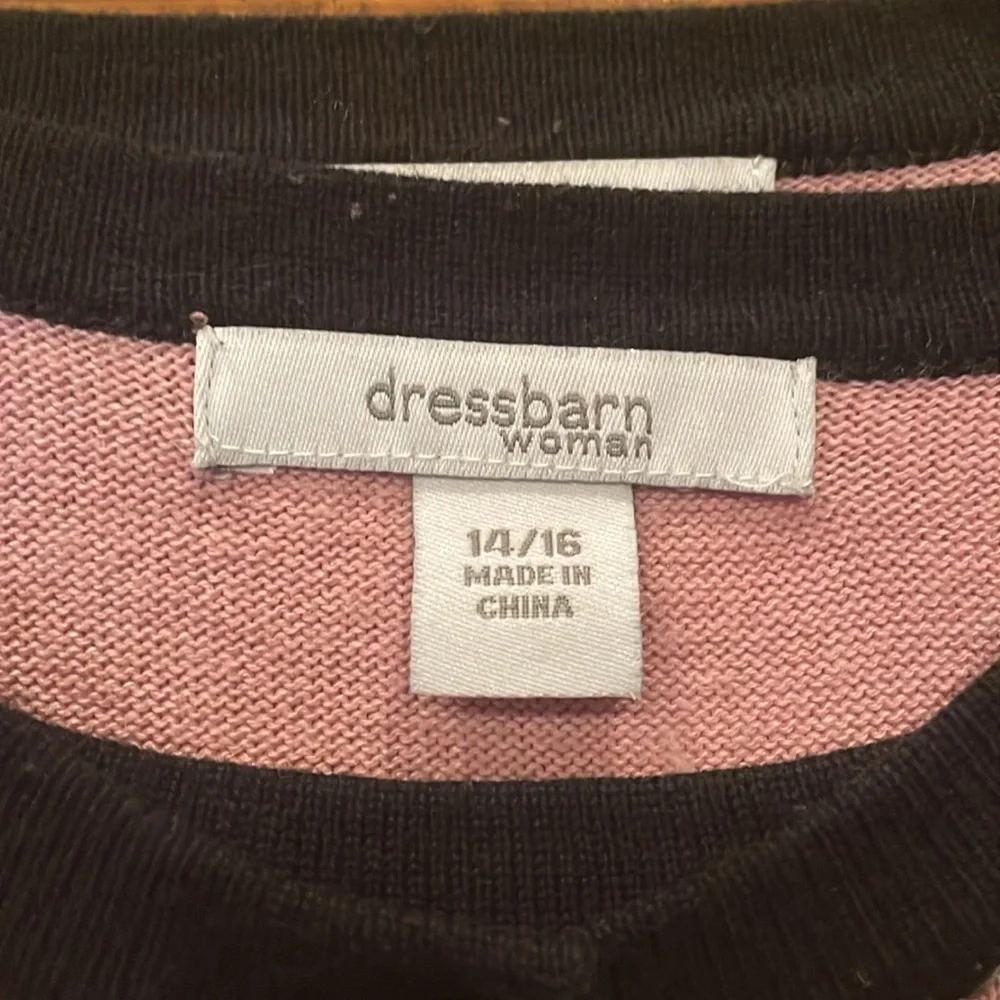 Dressbarn Two Piece Sweater and Cardigan Set size 14/16 - Picture 3 of 5